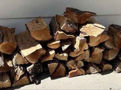 Firewood seasoned hardwood