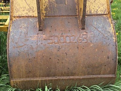 Used Excavator Bucket - Heavy-Duty Industrial Attachment, M-5000263 Model