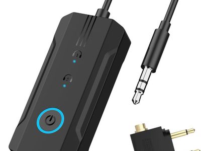 NEW 2026 Bluetooth 6.0 Transmitter Receiver, 2-in-1 Airplane Travel Adapter for 2 AirPods/Headphones,3.5mm AUX for Flight/TV/Car