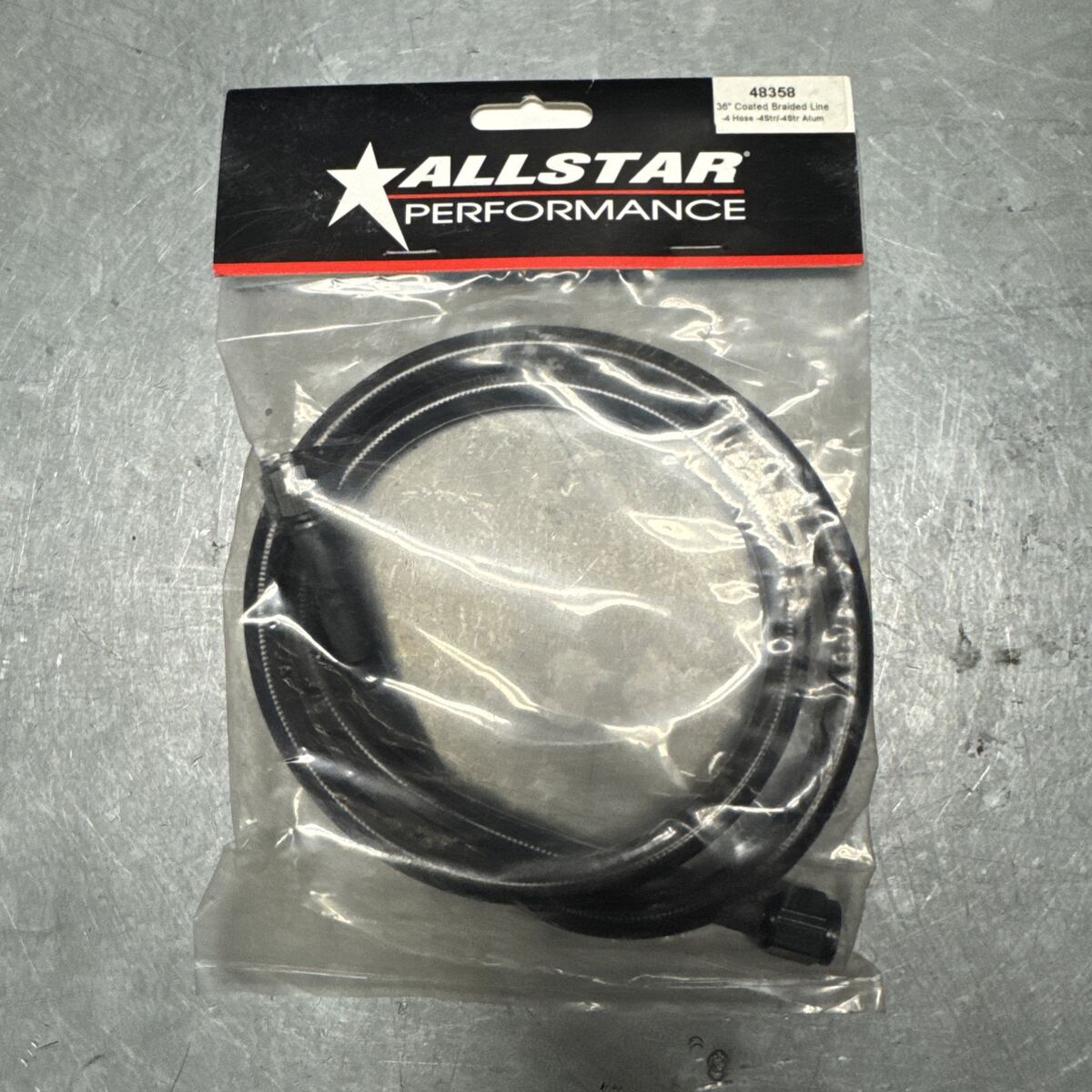 Allstar Performance hose #4 Line -4 STR