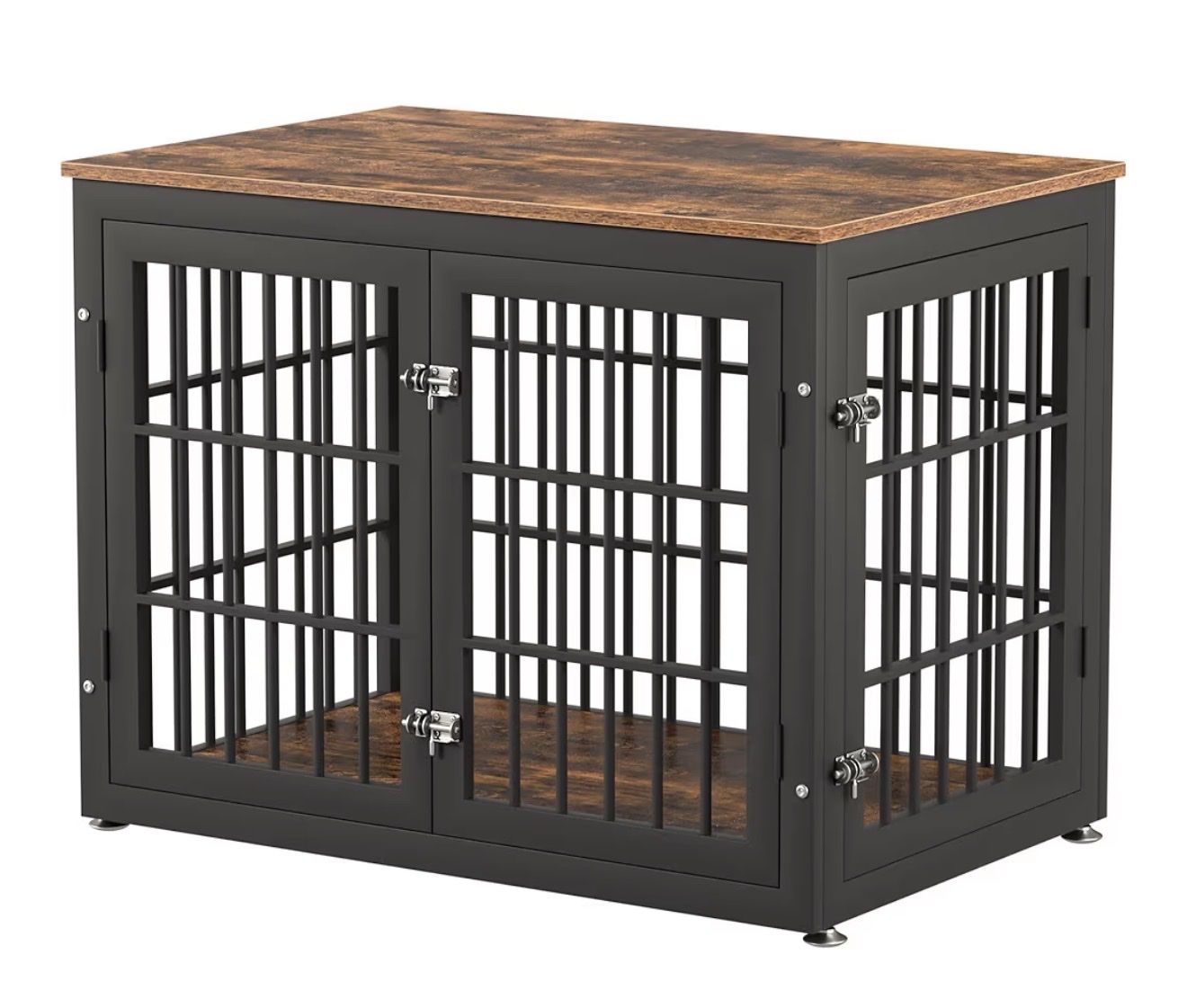 Heavy Duty Dog Crate Furniture for Large and Medium Dogs, Decorative Pet House End Table, Wooden Cage Kennel
