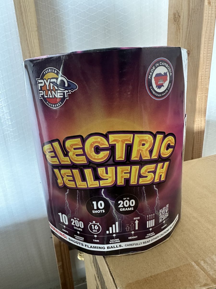 Pyro Planet Electric Jellyfish Fireworks