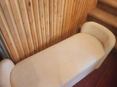 Gorgeous Boucle Bench