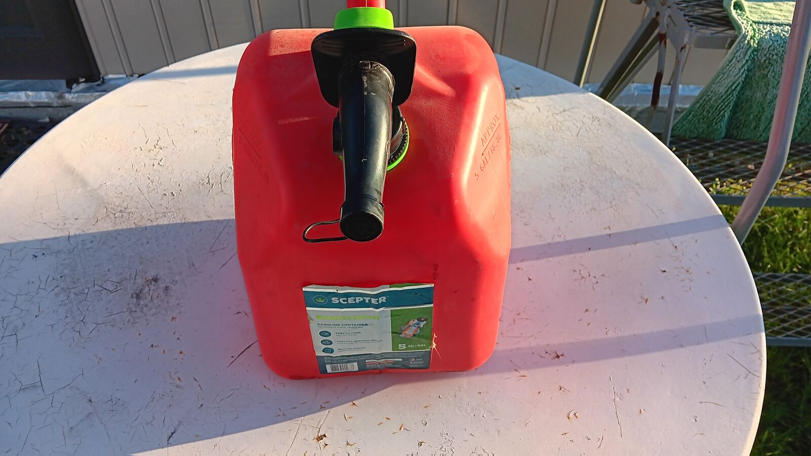 5-Gallon Gas Can ( Scepter Smart Control )