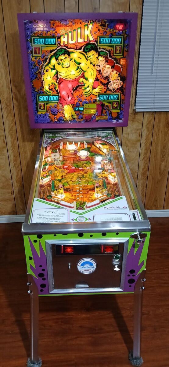 Gottlieb HULK Pinball Machine