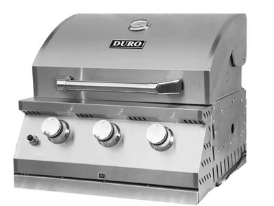 Built-In 3-Burner Convertible Gas Grill