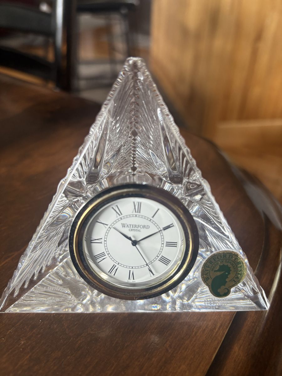 Vintage Crystal clock