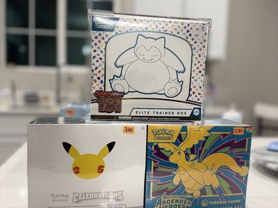 Pokemon Lot, 151 Etb, Celebrations Etb, Mew, slabs