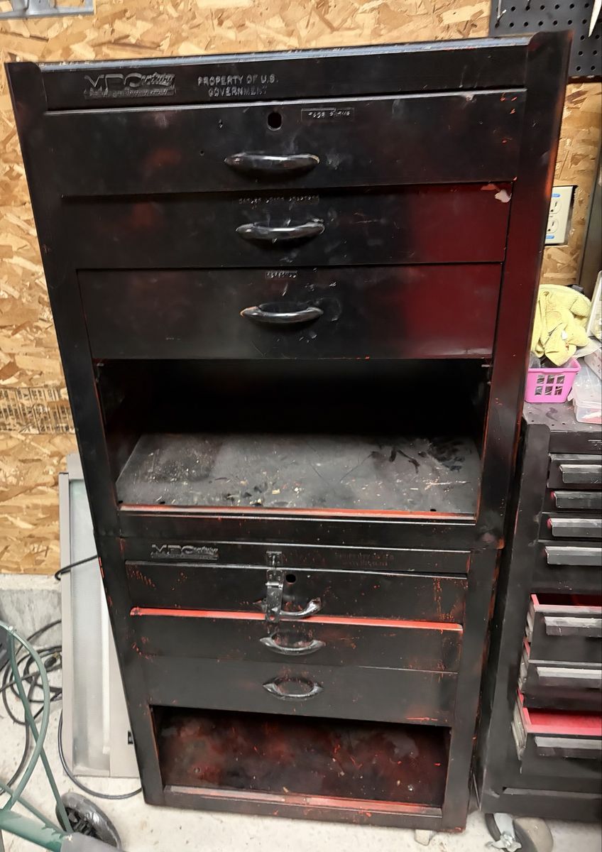 MBC Metal military surplus tool box