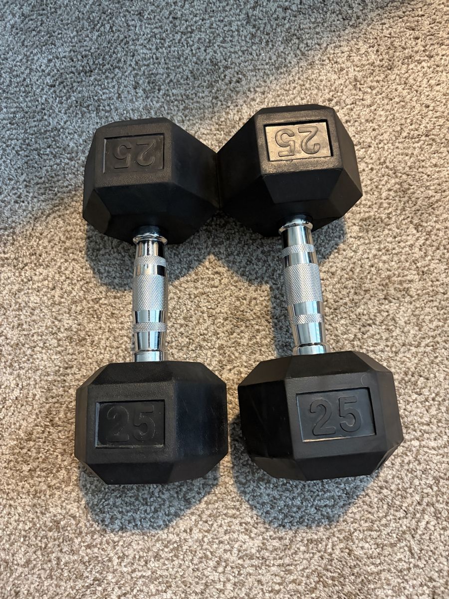Hex Dumbells 15 & 25