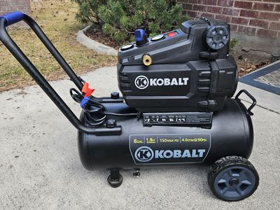 Air Compressor Kobalt 8 Gallon