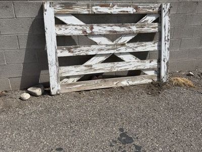 White Garden Gate For Sale