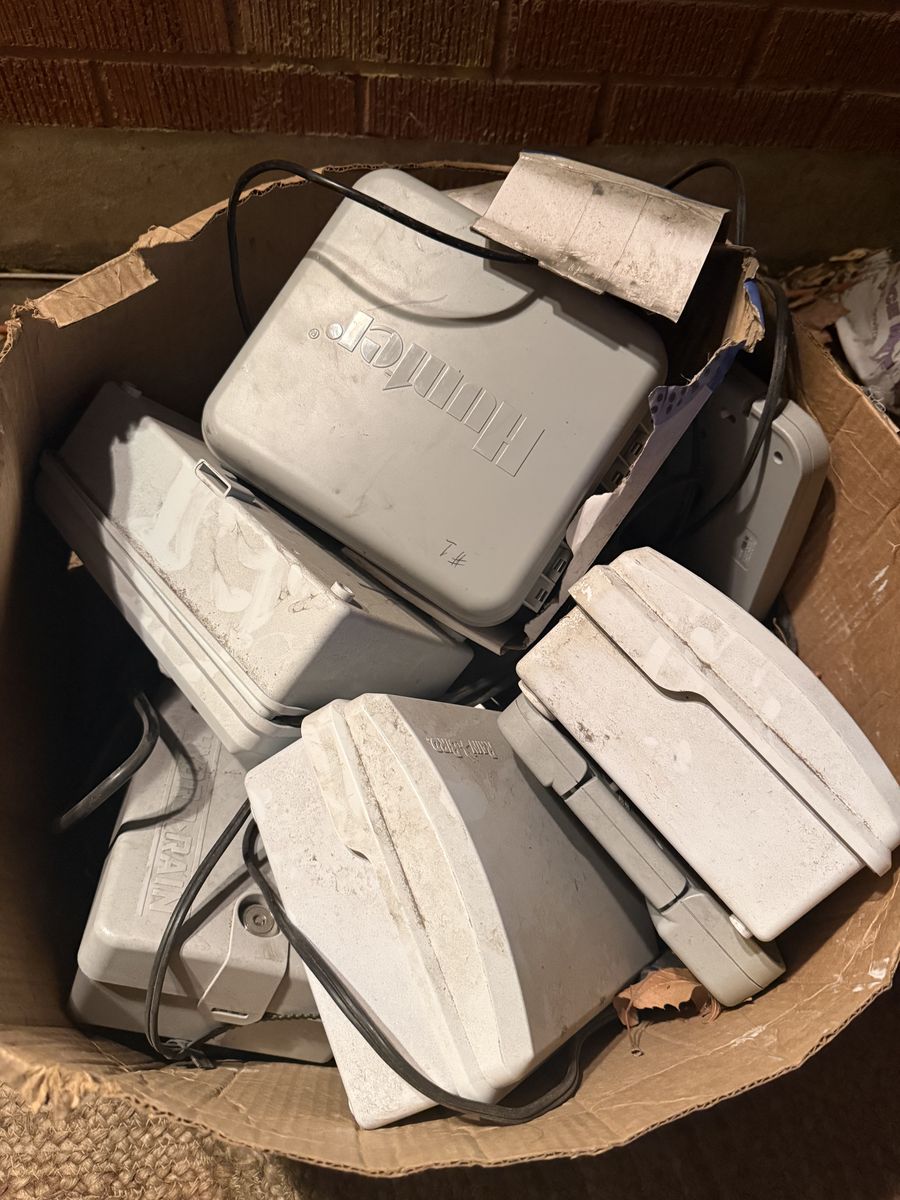 5-6 Individual Sprinkler Timers!