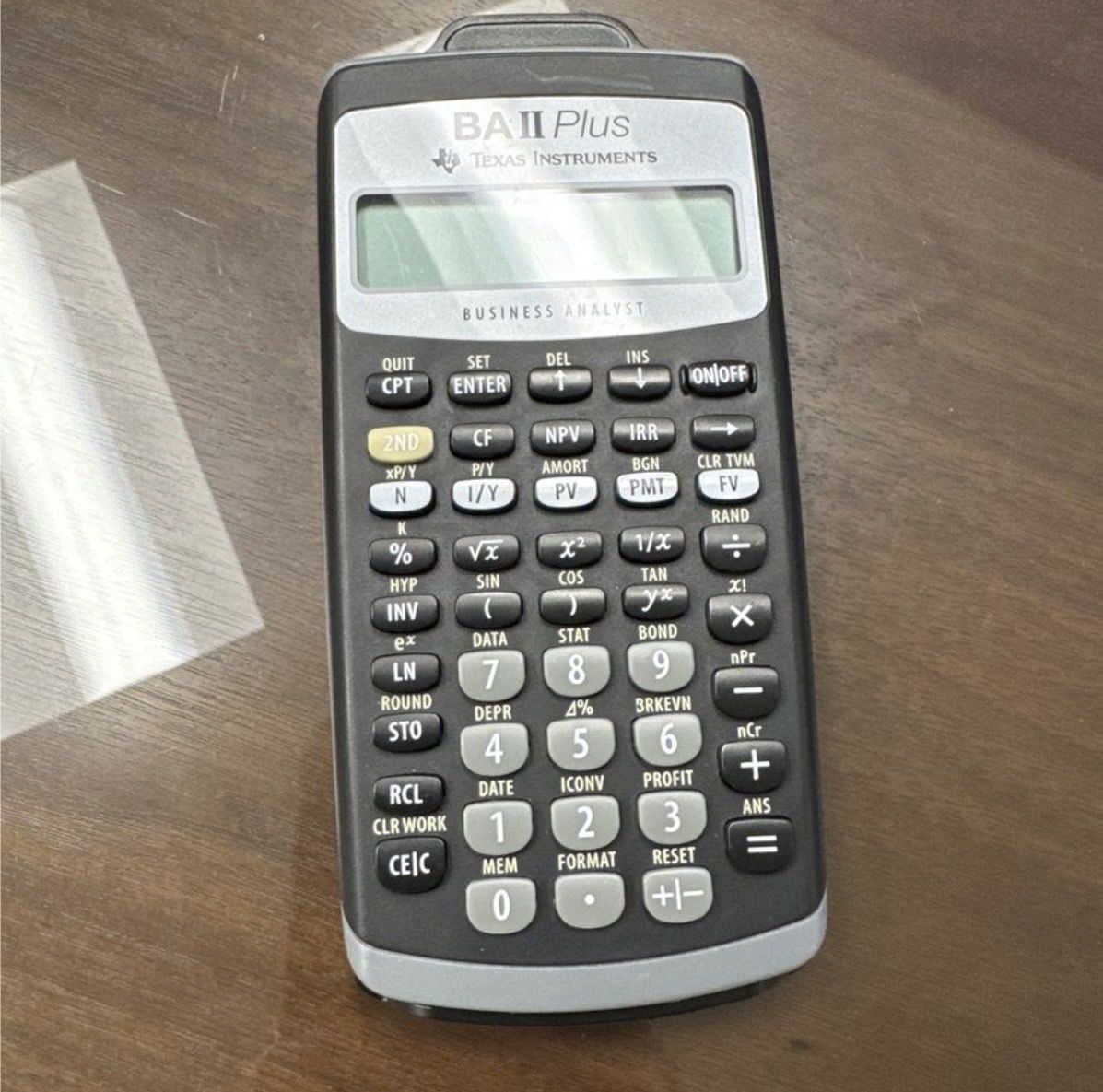 Texas Instruments TI-BA2 plus - BA II Plus