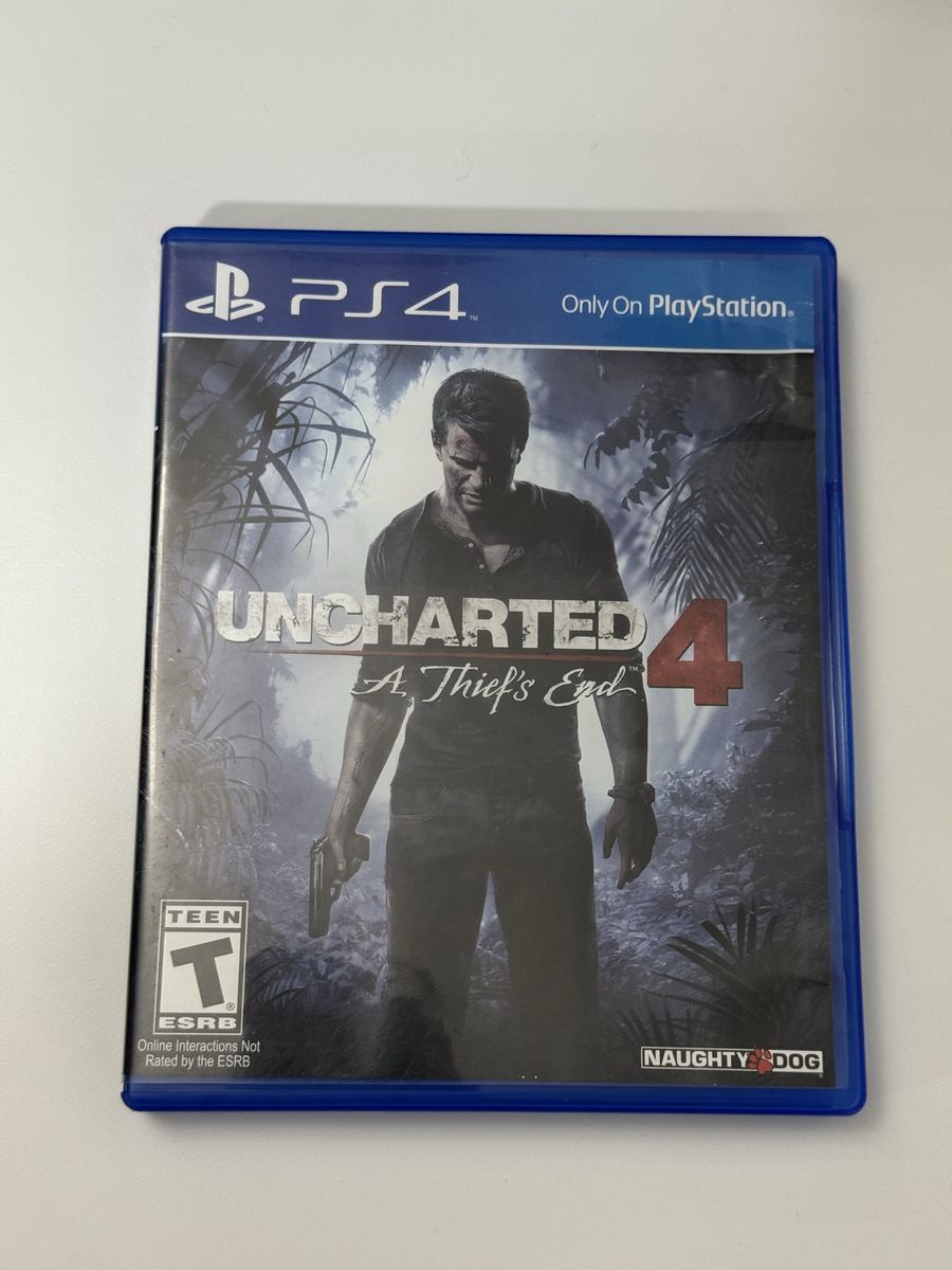 Ps4 / PlayStation 4 Game / Uncharted 4 / Good Condition