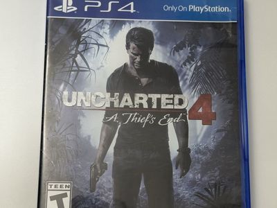 Ps4 / PlayStation 4 Game / Uncharted 4 / Good Condition