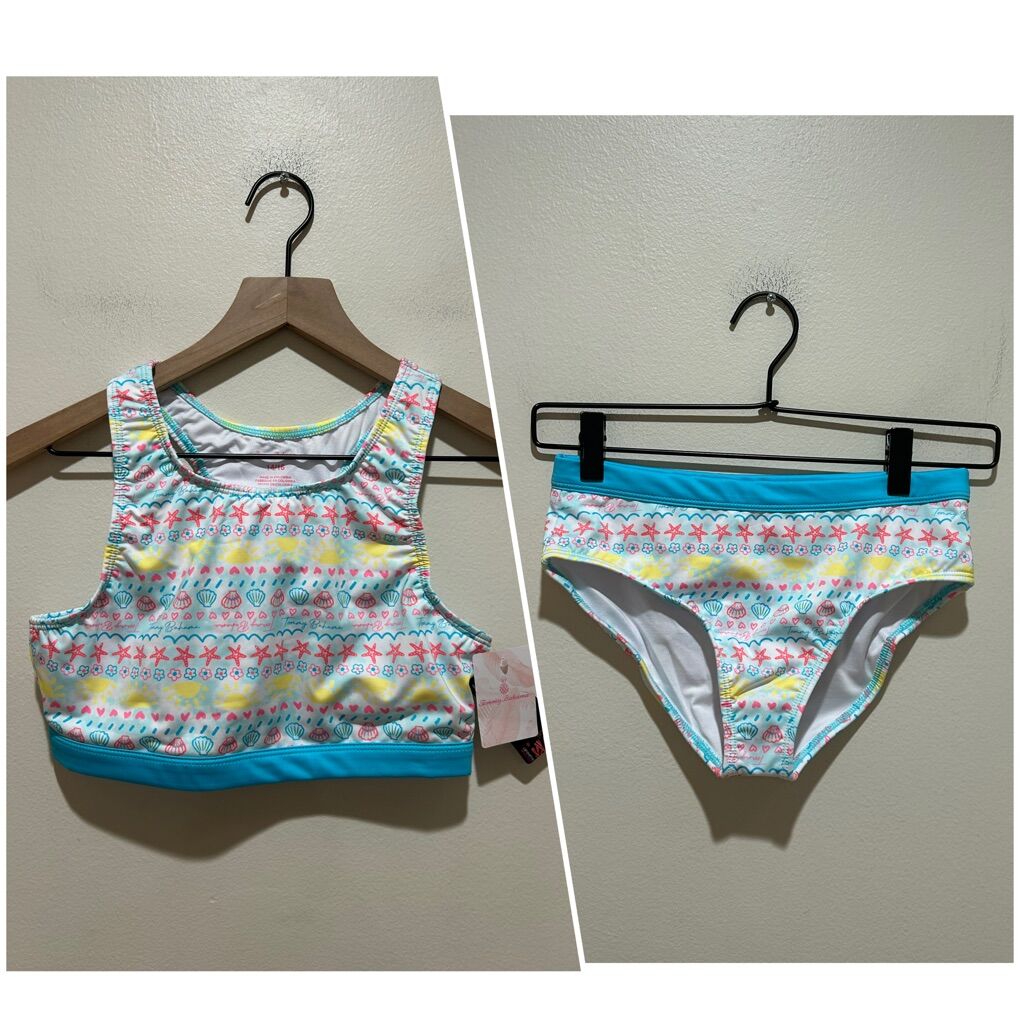 NWT Tommy Bahama 2-Piece Tropical Swimsuit 14/16