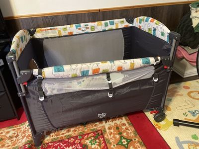 Baby Joy Portable Playard with Wheels
