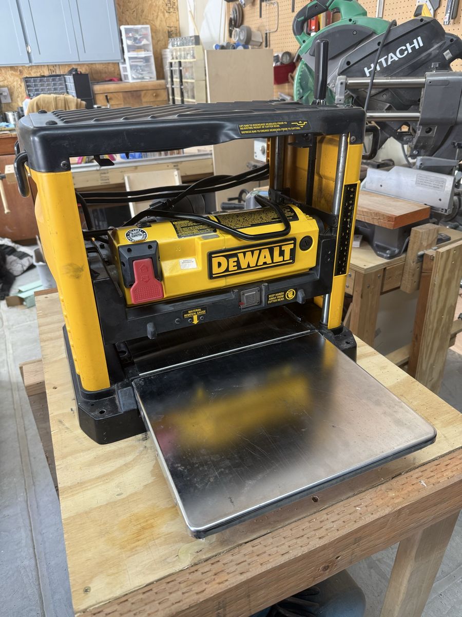 Dewalt 12 1/2 Inch Planer