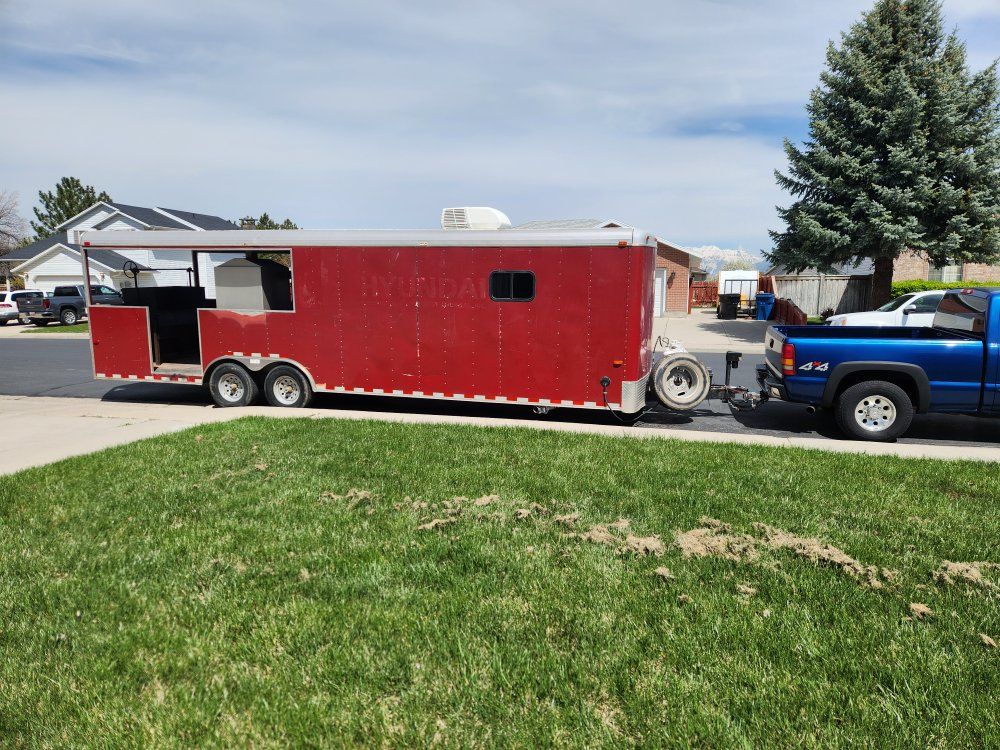 28 ft Cargo Craft food trailer