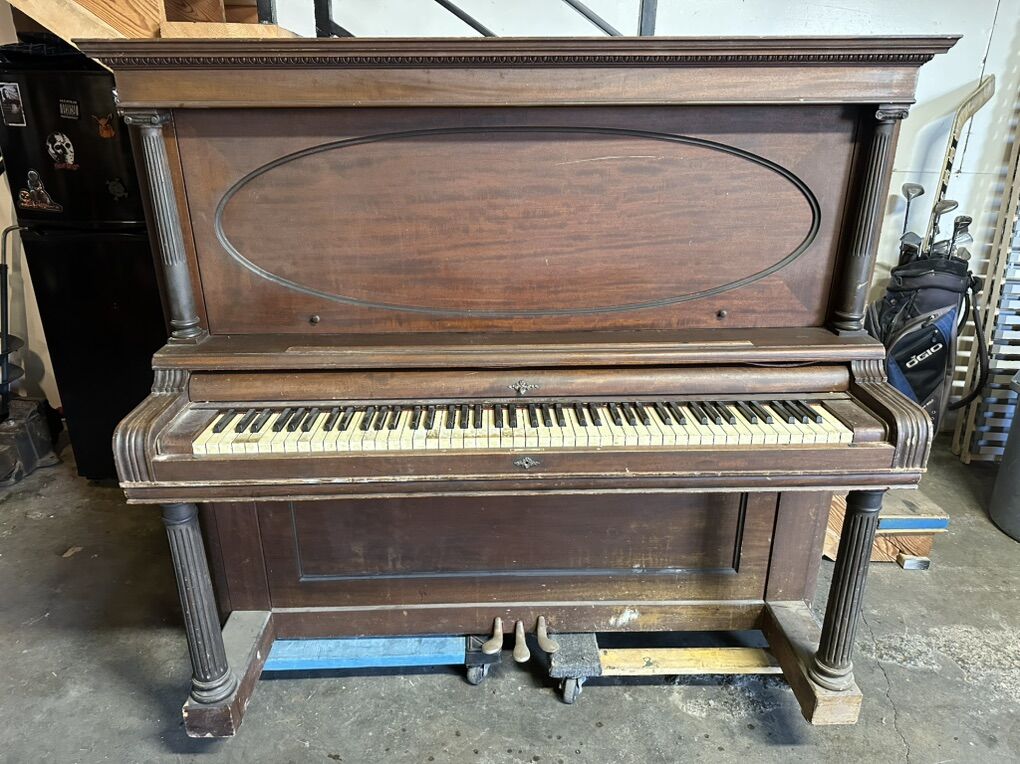 Antique 1902 Strich And Zeidler Piano