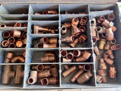 Copper Fittings ($1 each obo)