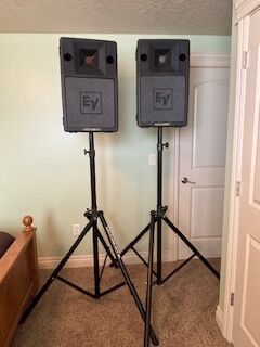 Electro Voice S200 300 Watt Two Way Passive Speakers