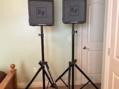Electro Voice S200 300 Watt Two Way Passive Speakers