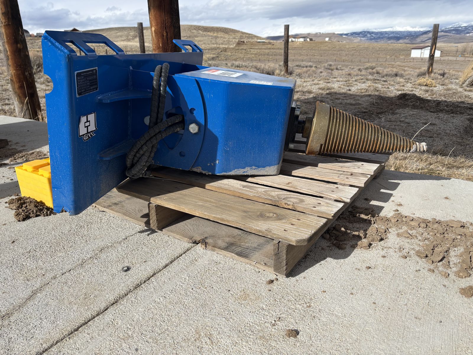 Firewood Splitter For Skid Steer