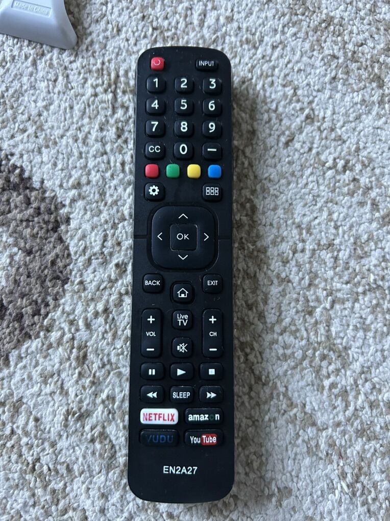 Hisence Generic Remote Control EN2A27