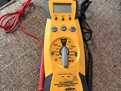 Fieldpiece HS36 stick multi meter with leads
