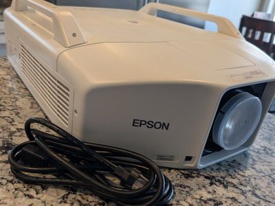Epson 10,000 Lumens Commercial-Grade Projector for Conference Room, Golf Simulator, High-End Theater