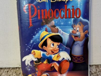 Walt Disney 60th Anniversary Pinocchio VHS