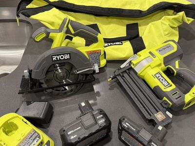 Cordless Brad Nailer And Saw