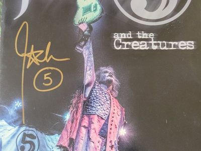 John 5 and the Creatures Signed Tour Booklet Autographed