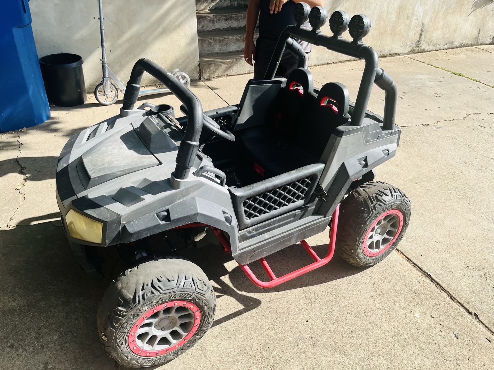 Huffy Torrex UTV 24V Kids Ride-On Toy with Working Lights