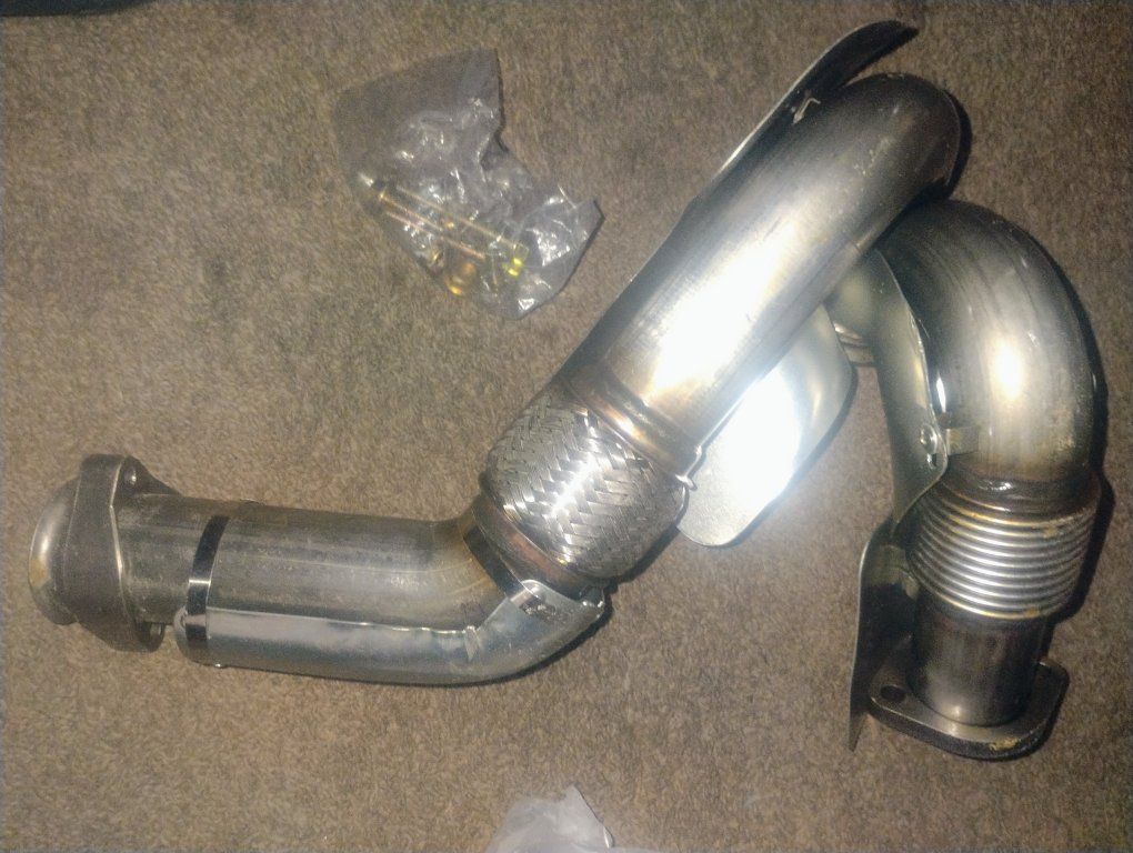 6.0L Powerstroke Exhaust Up Y Pipe New