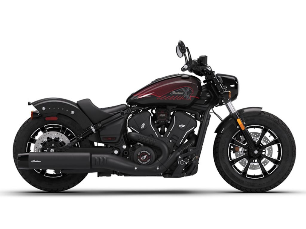 2026 Indian Motorcycle® Scout Bobber 125th Anniversary Edition 125th Anniversary Red with Black Cry