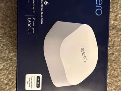 eero 6 dual-band mesh Wi-Fi 6 router