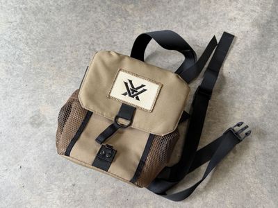 Vortex Binoculars chest rig.