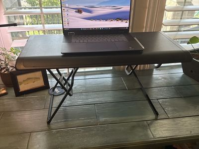 Vari VariDesk Laptop 30 Height Adjustable Standing Desk Converter Black
