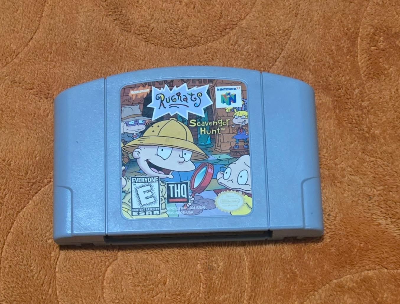 Rugrats Scavenger Hunt for N64!~ Trades considered~