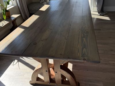 Solid Wood Dining Table $500