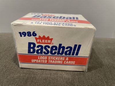 SEALED 1986 Fleer Update Baseball Complete Set