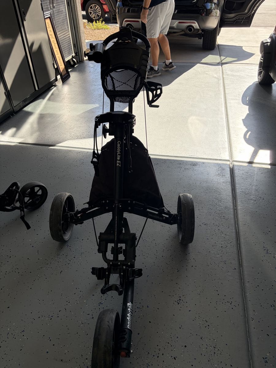Golf push cart