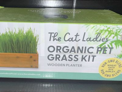 The Cat Ladies Organic Pet Grass Kit