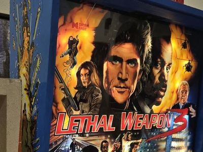 1992 Data East Lethal Weapon 3 Pinball Machine LW3 Upgraded