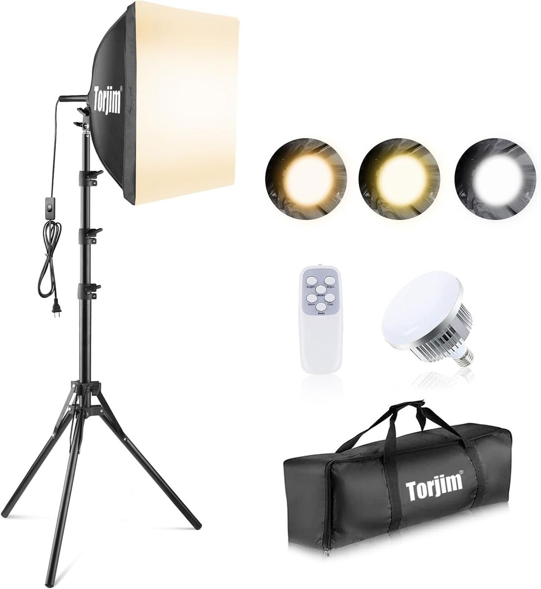 Torjim Softbox Photography Lighting Kit - Set of Two