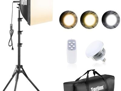 Torjim Softbox Photography Lighting Kit - Set of Two
