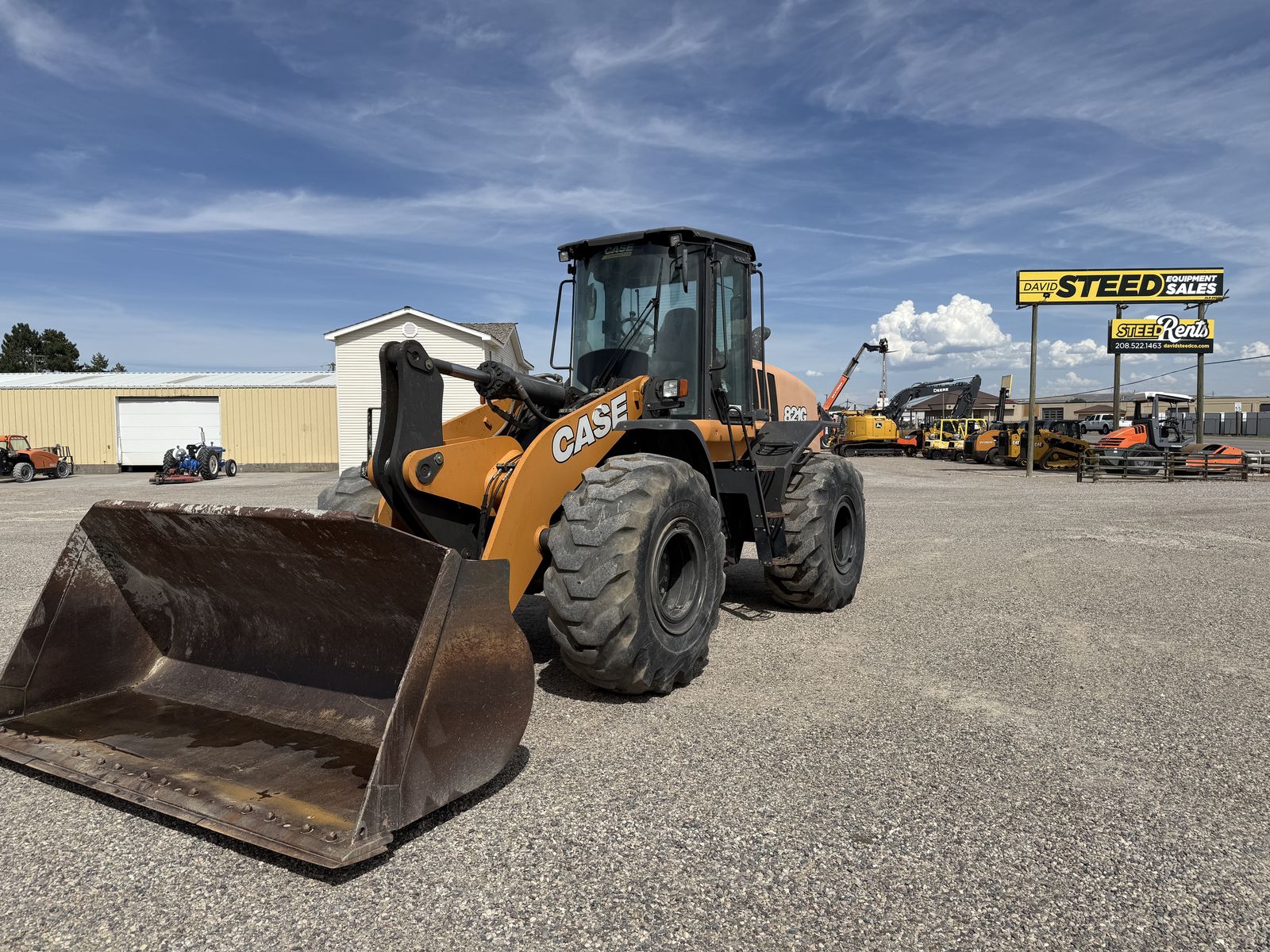 2018 Case 821G- Stock: 11470